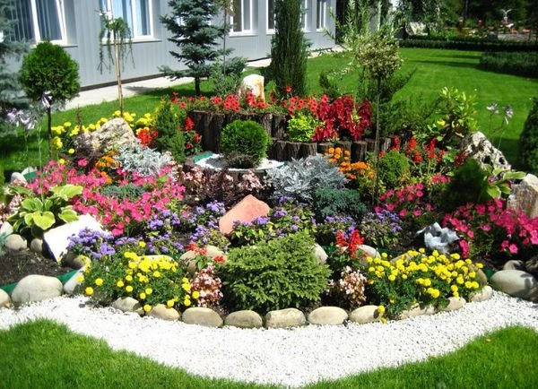 альпийские горки фото
