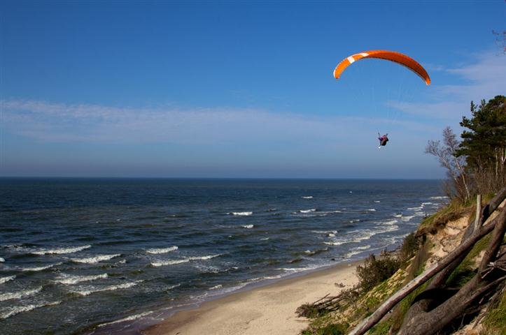 парапланеризм море фото