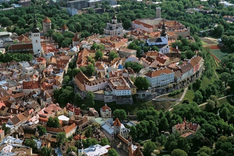эстония таллин старый город фото