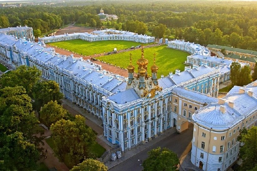 екатерининский дворец в царском селе фото