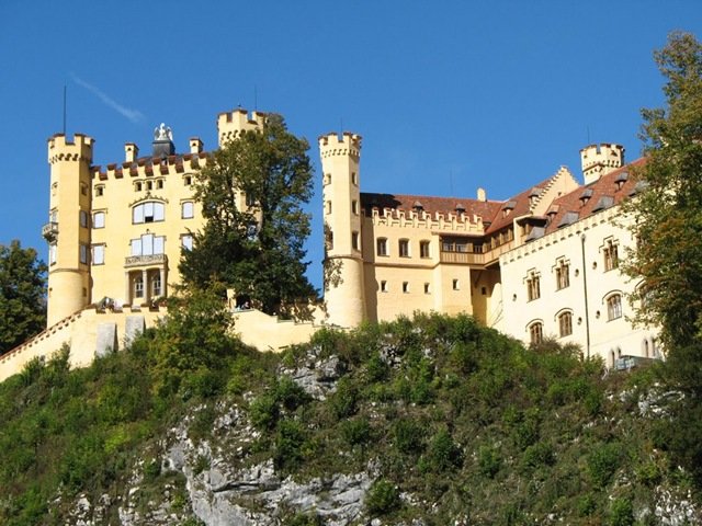 замок хоэншвангау фото