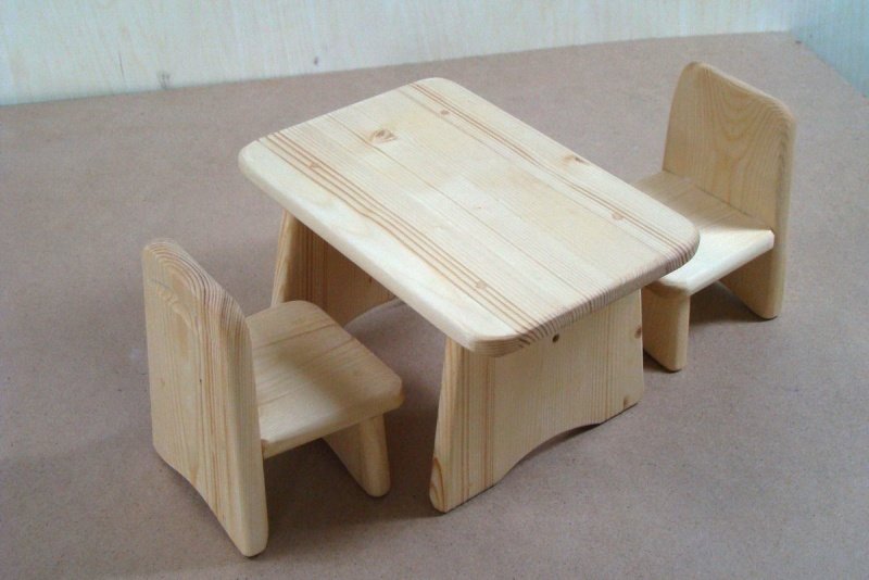 детский стол из дерева своими руками
