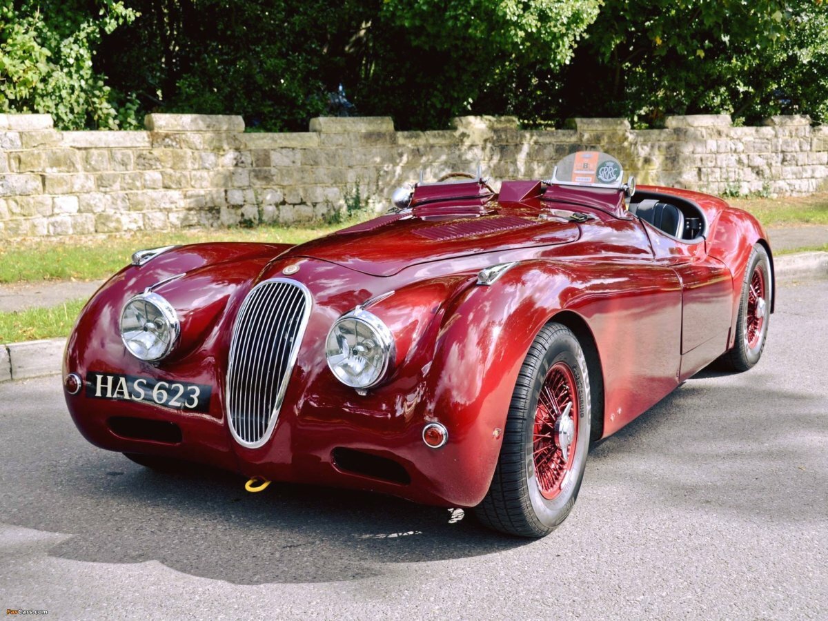 jaguar xk120 фото