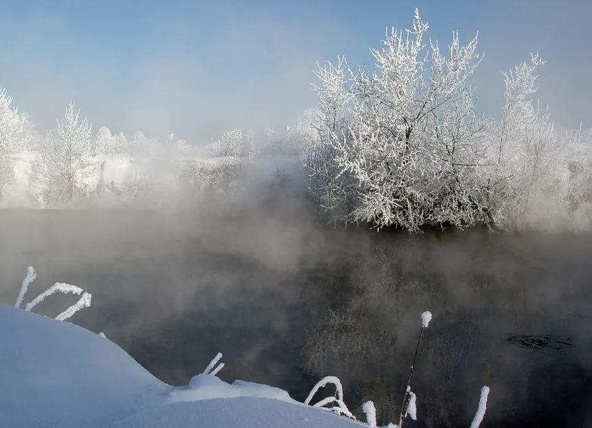 река пехорка зимой фото