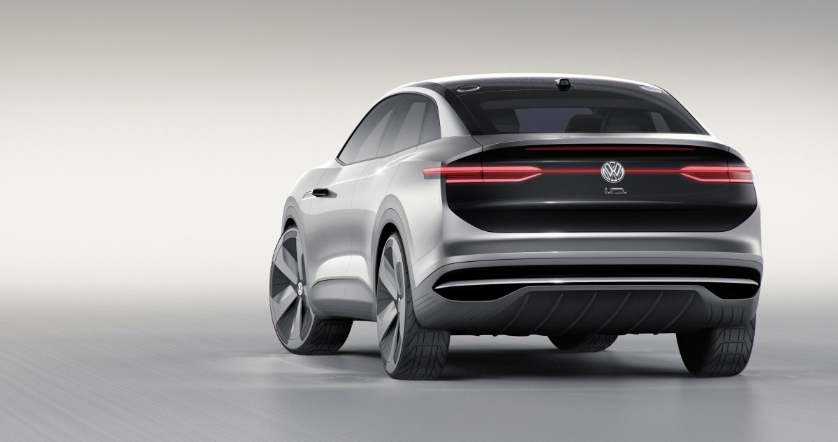 volkswagen электрический кроссовер фото