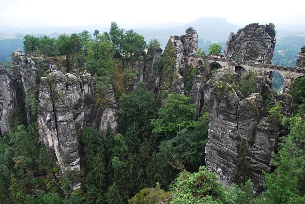 саксонская швейцария национальный парк фото