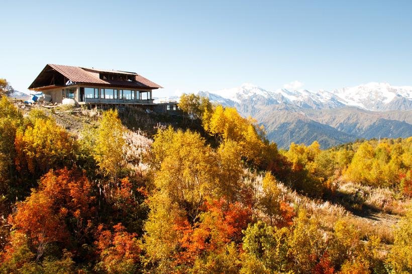 рача грузия осень фото