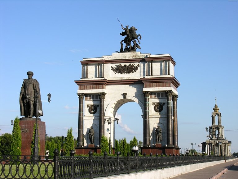 арка курск триумфальная фото