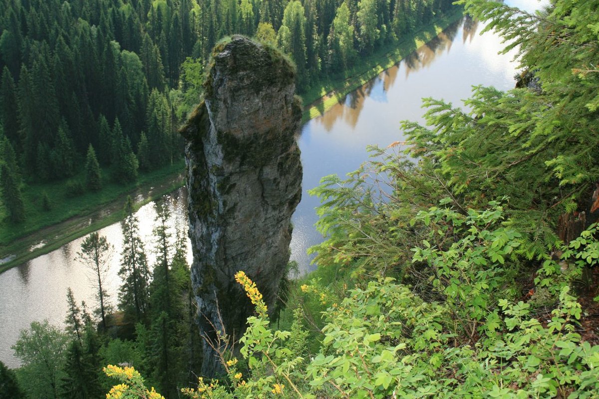 урал река усьва. усьвинские столбы фото