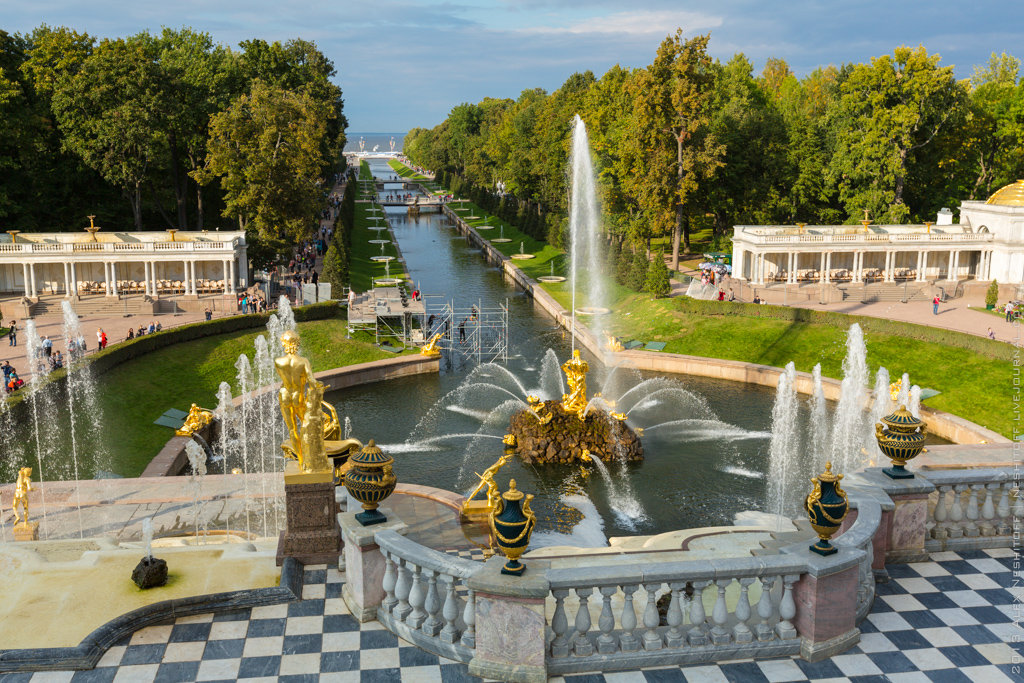 петродворец в петергофе фото