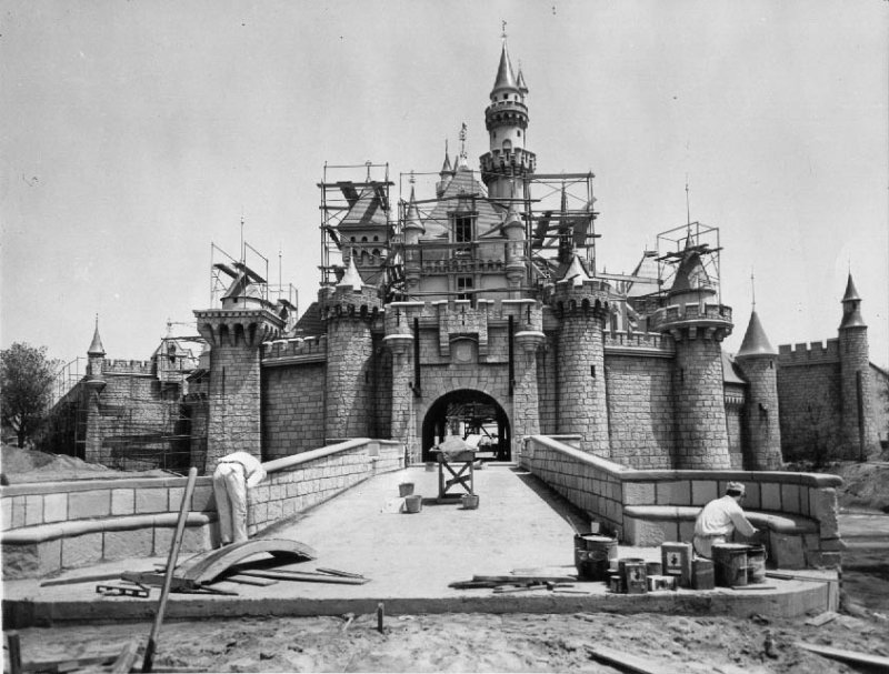 диснейленд в 1955 году фото