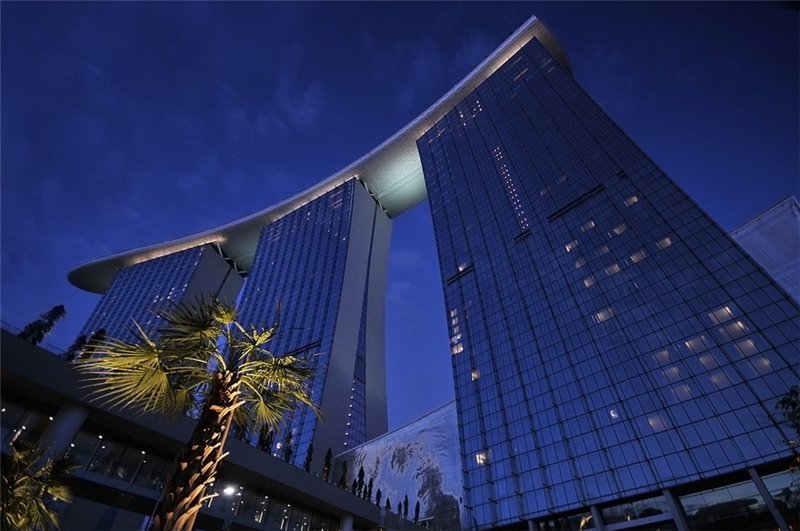 marina bay sands фото