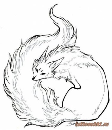 Тату кумихо эскизы и значение