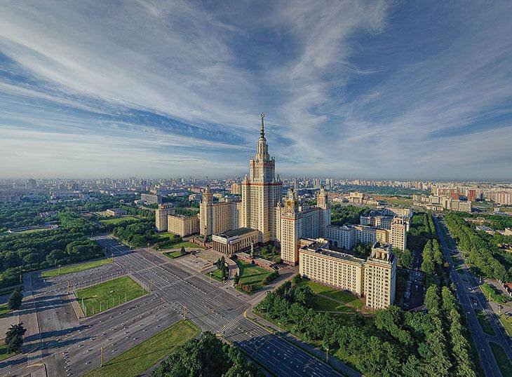 сталинская высотка мгу фото