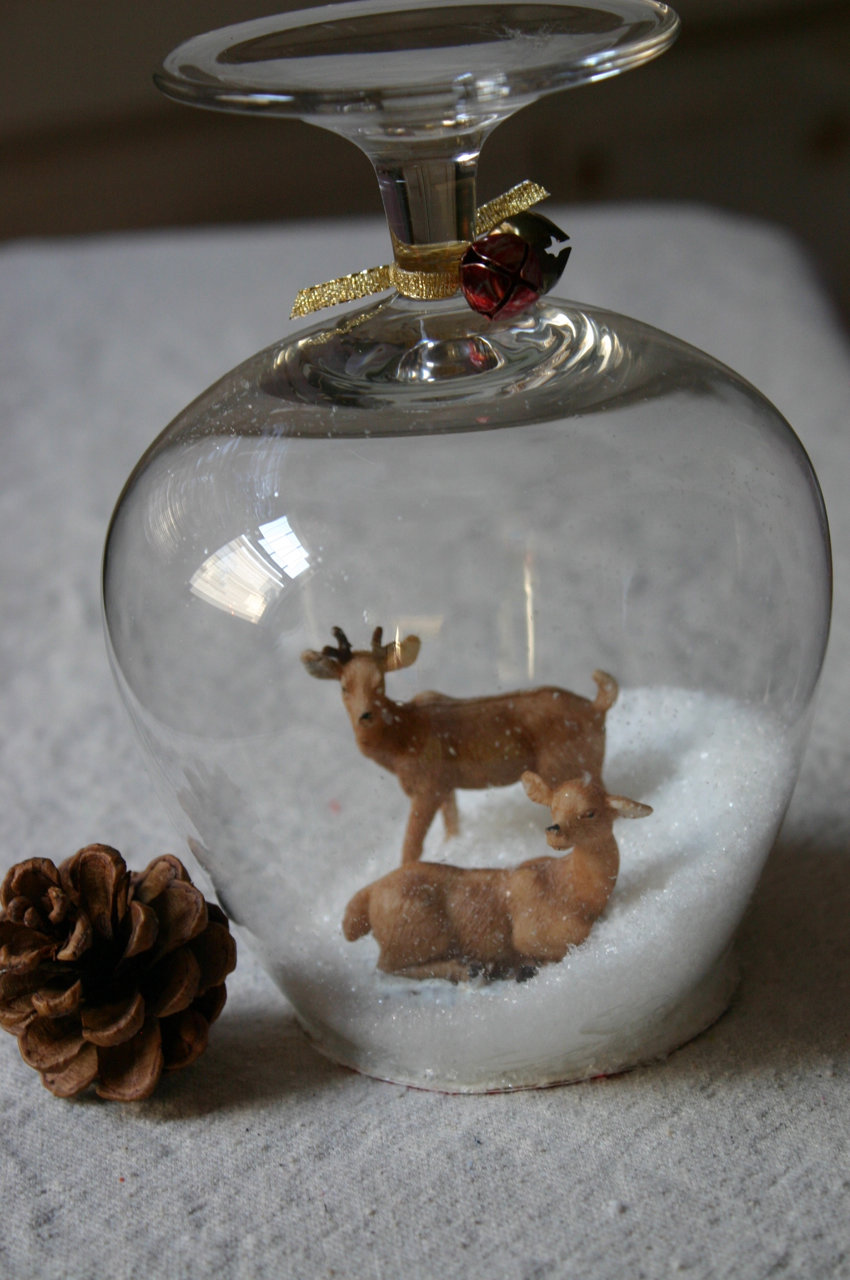 Diy Christmas Snow Globe Scene - Crafthubs