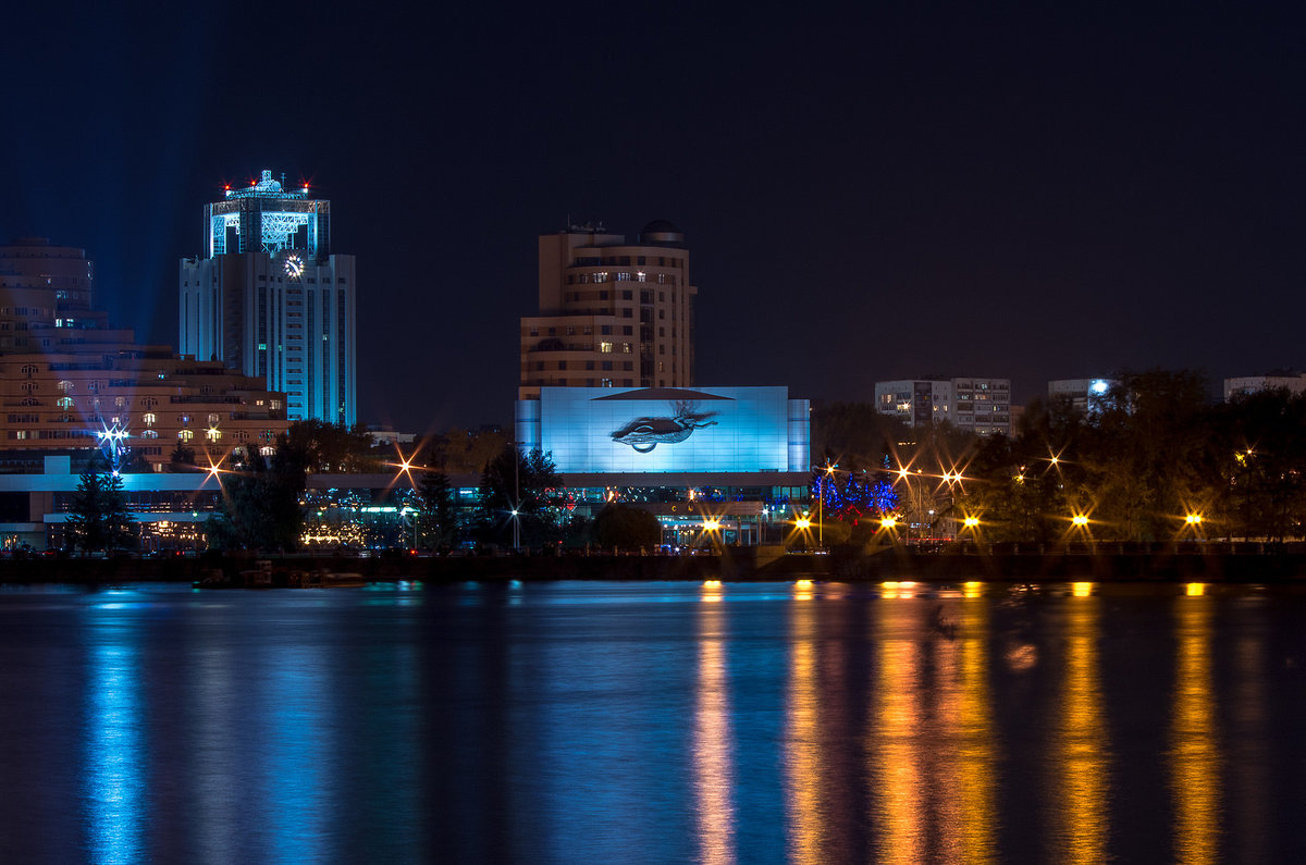 ночной екатеринбург фото