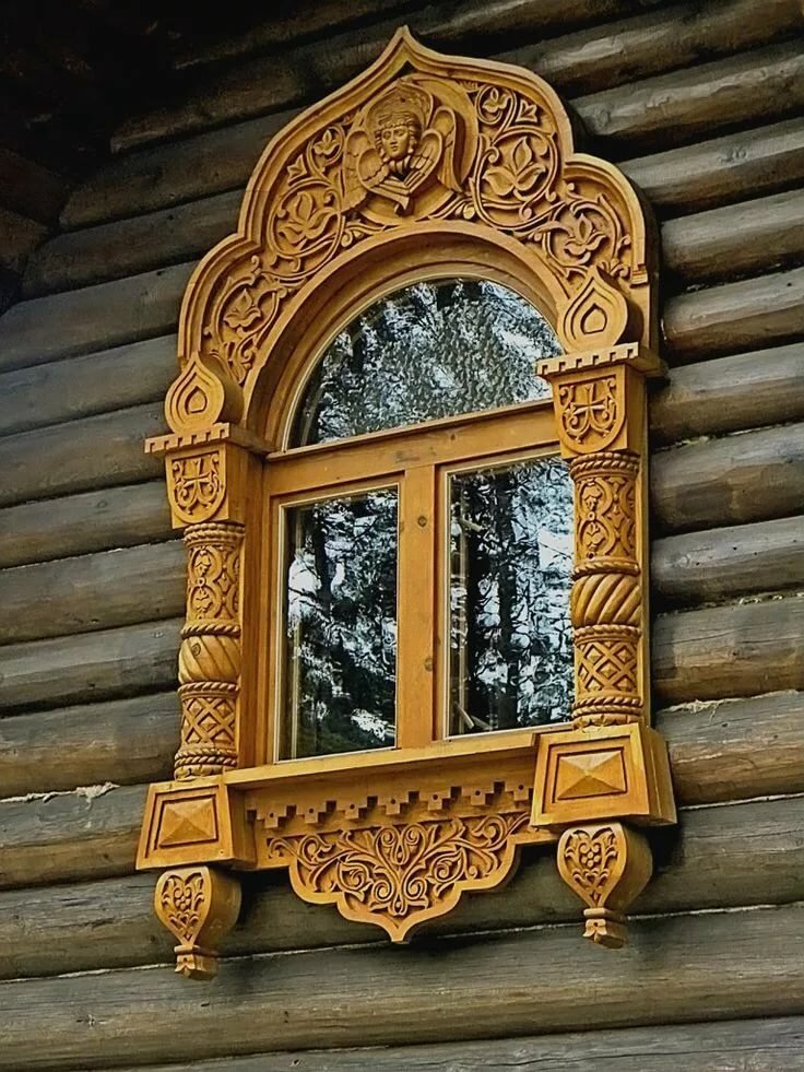сказочные резные наличники фото