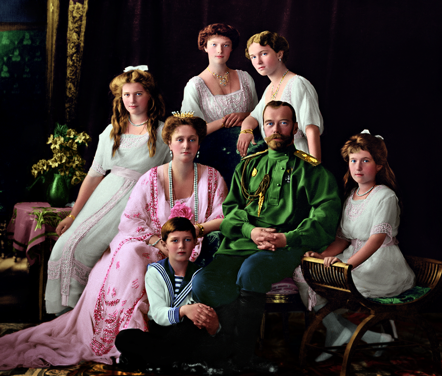 Царская семья картина