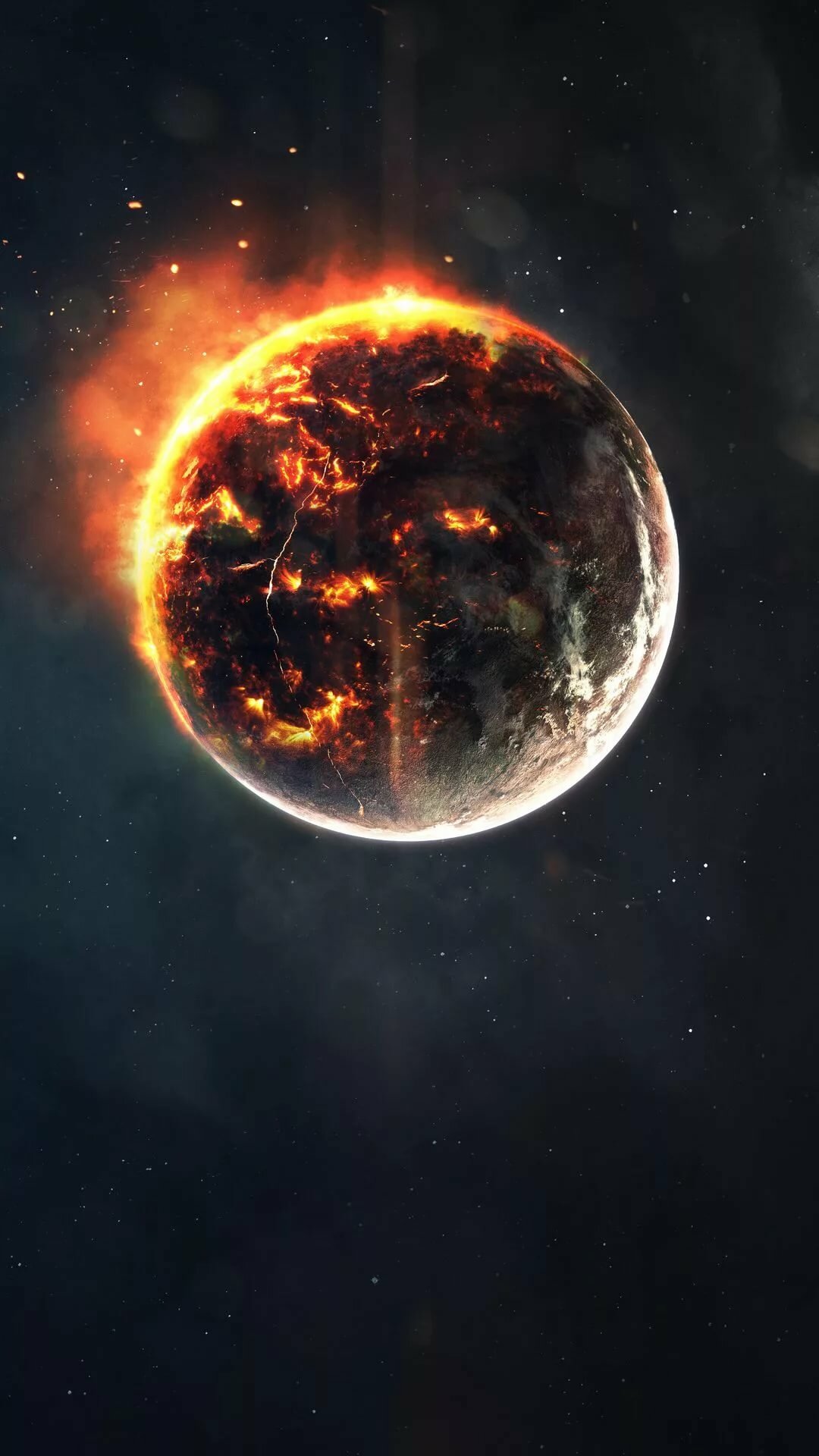 взрыв планеты фото