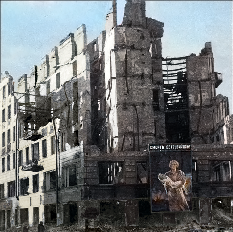 разрушенный берлин 1945 фото