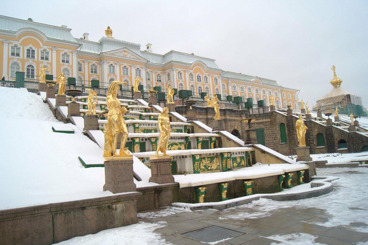 петергоф зимний дворец фото