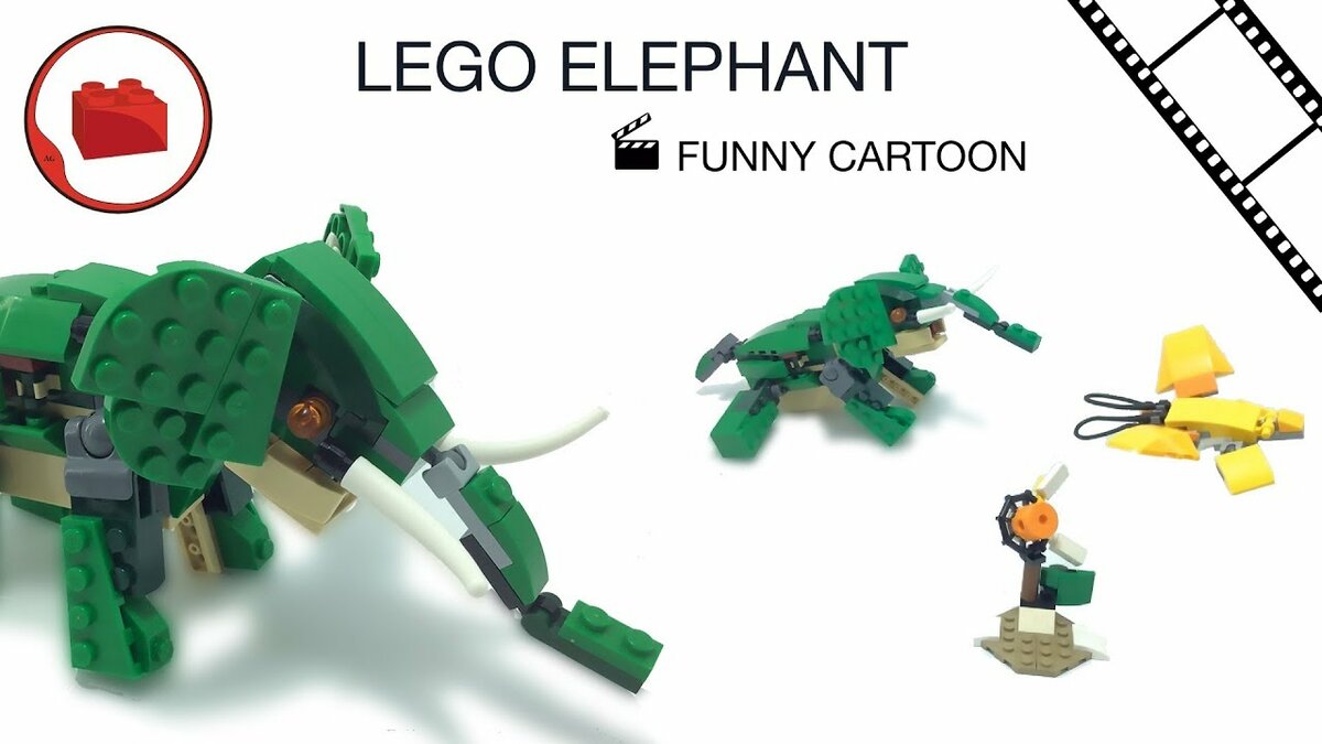 lego creator 31058 слон фото