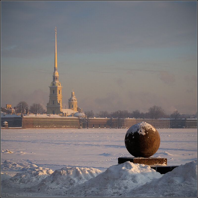 зимний петербург фото