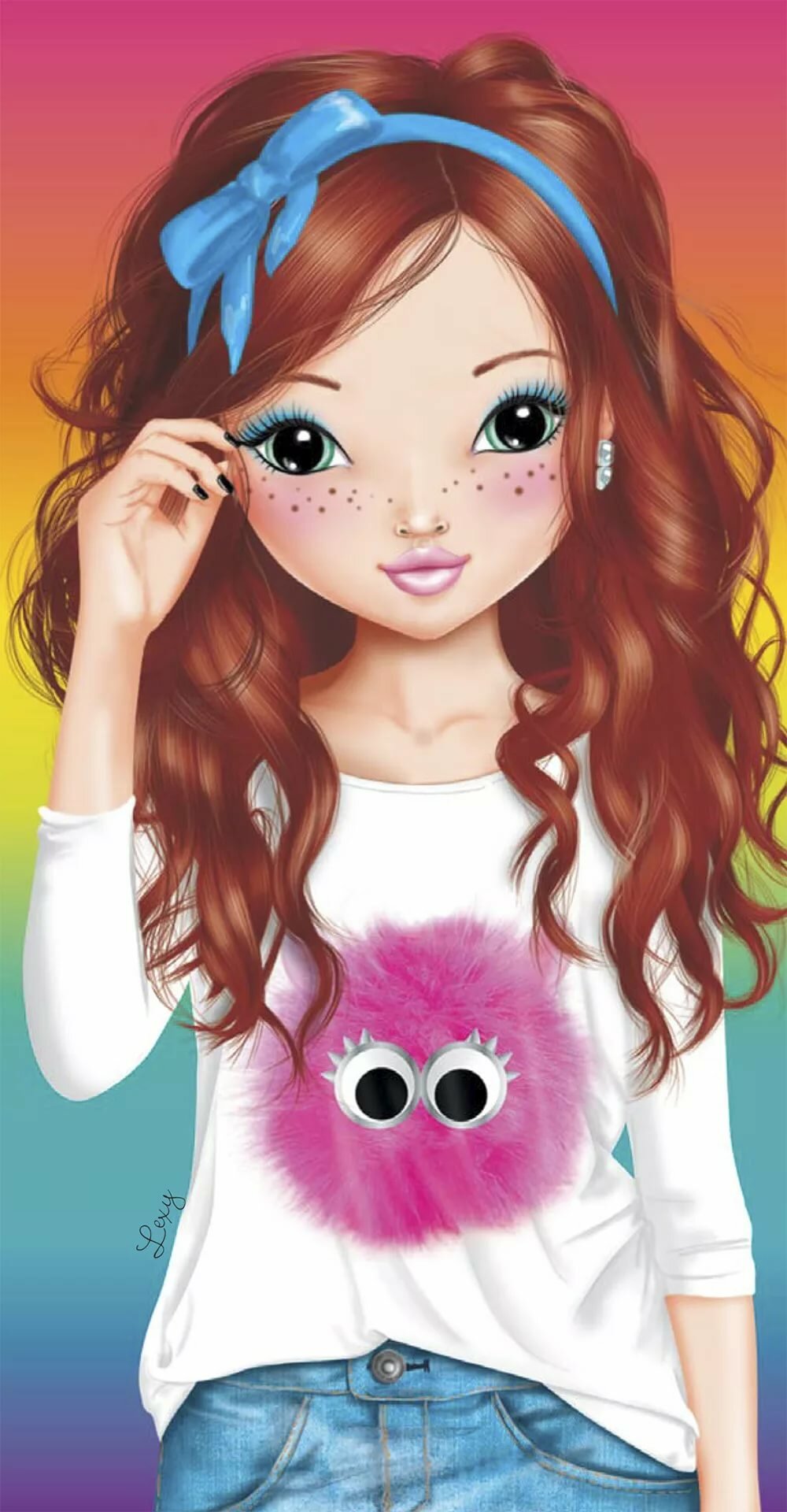 Картинки на страницу для девочек