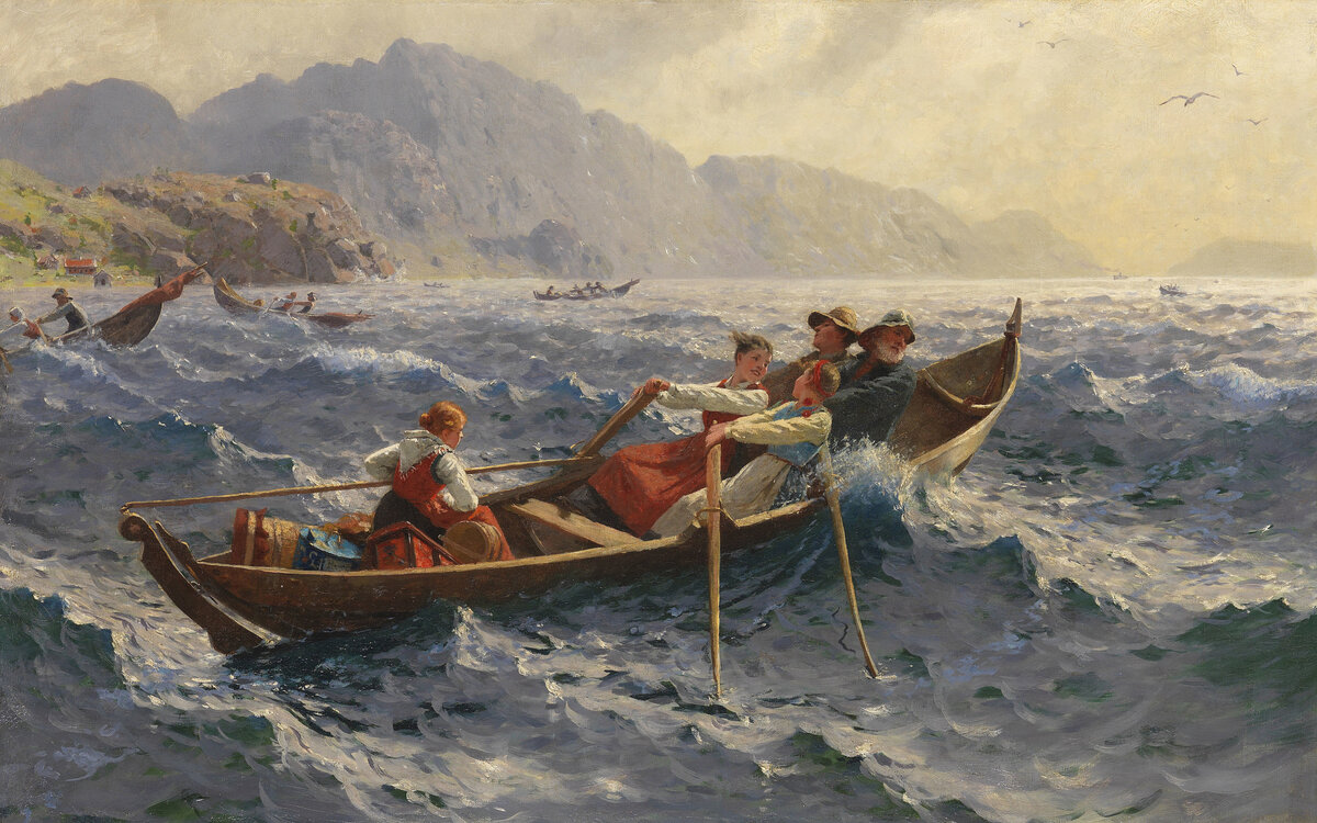 khans dal norvezhskii zhivopisets hans dahl norwegian painte