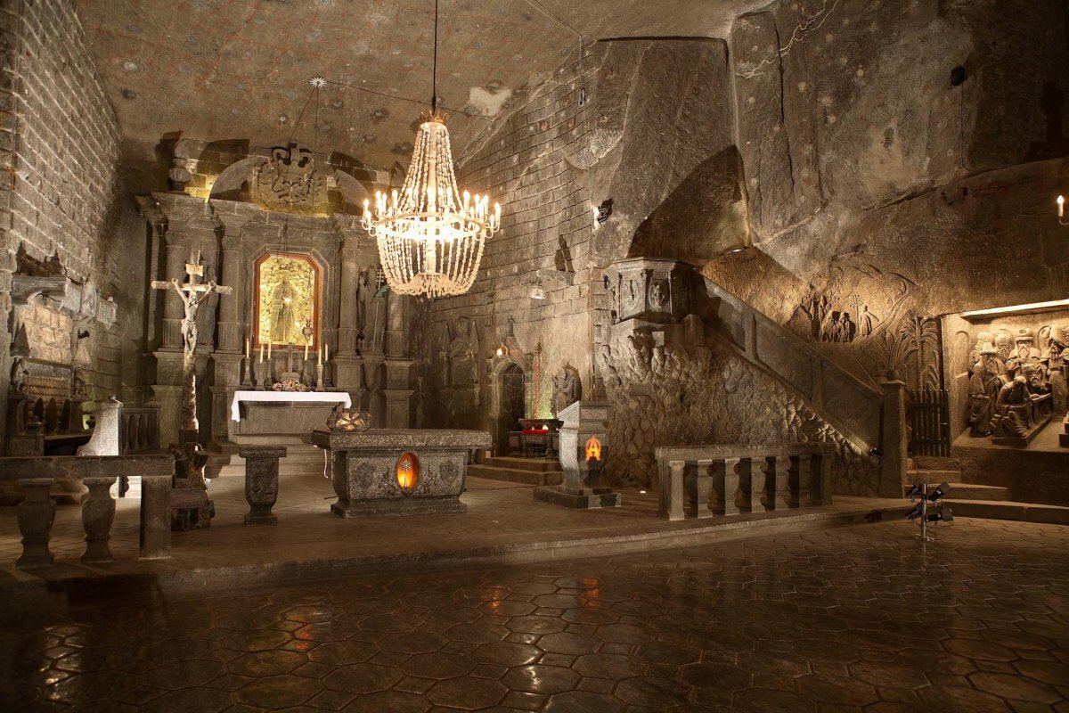 wieliczka salt mine фото