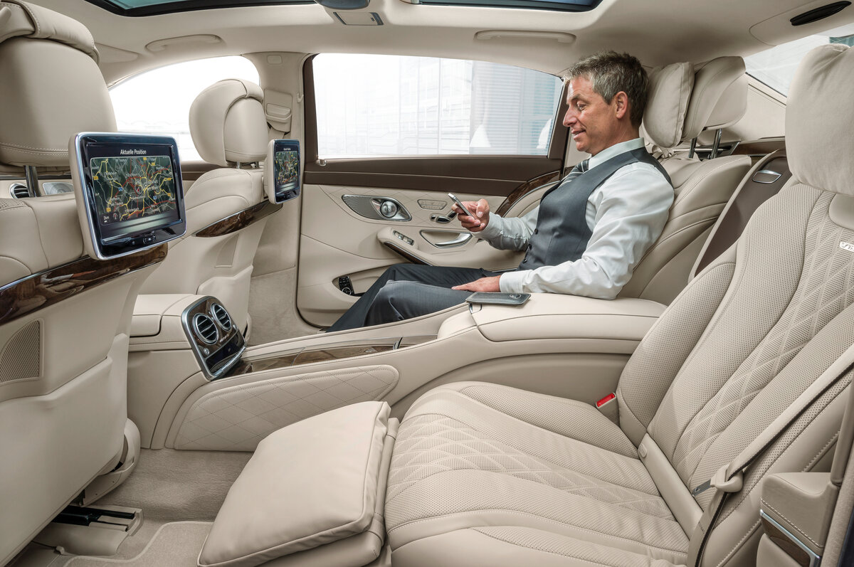mercedes benz maybach салон фото