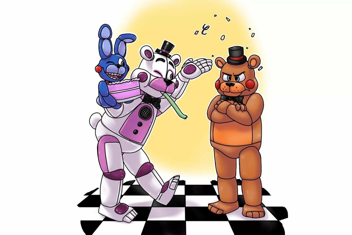 Funtime Freddy Fanart - id code you cant hideby ck9c for roblox