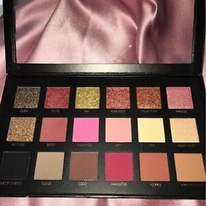 палетка теней huda beauty фото