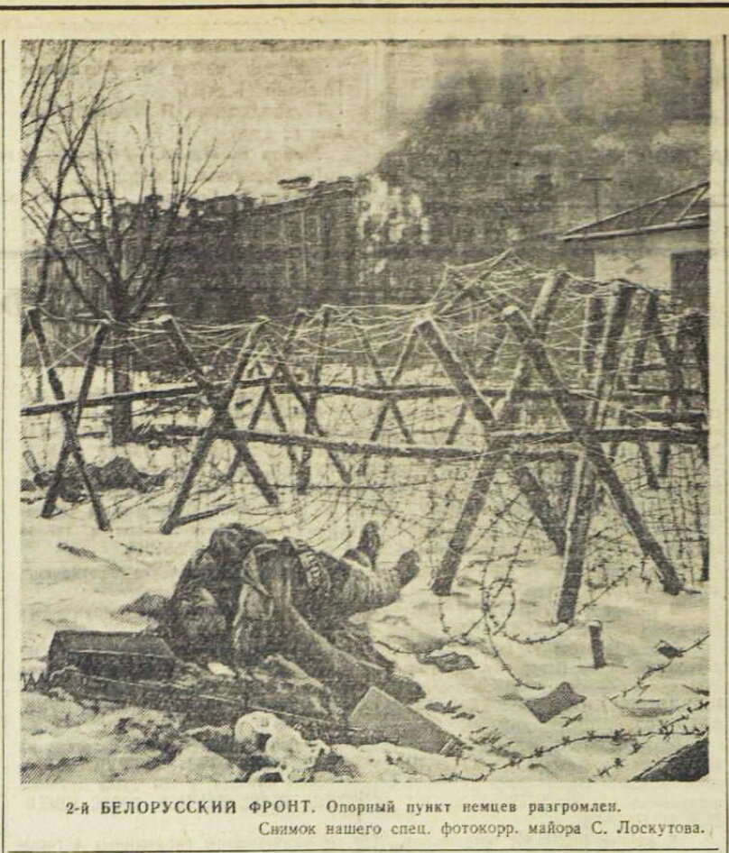 «Красная звезда», 31 января 1945 года