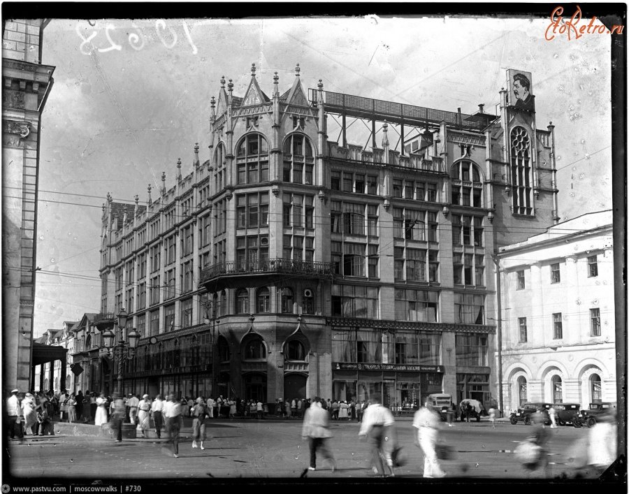 дом «мюр и мерилиз»/цум в москве (1906–1908) фото