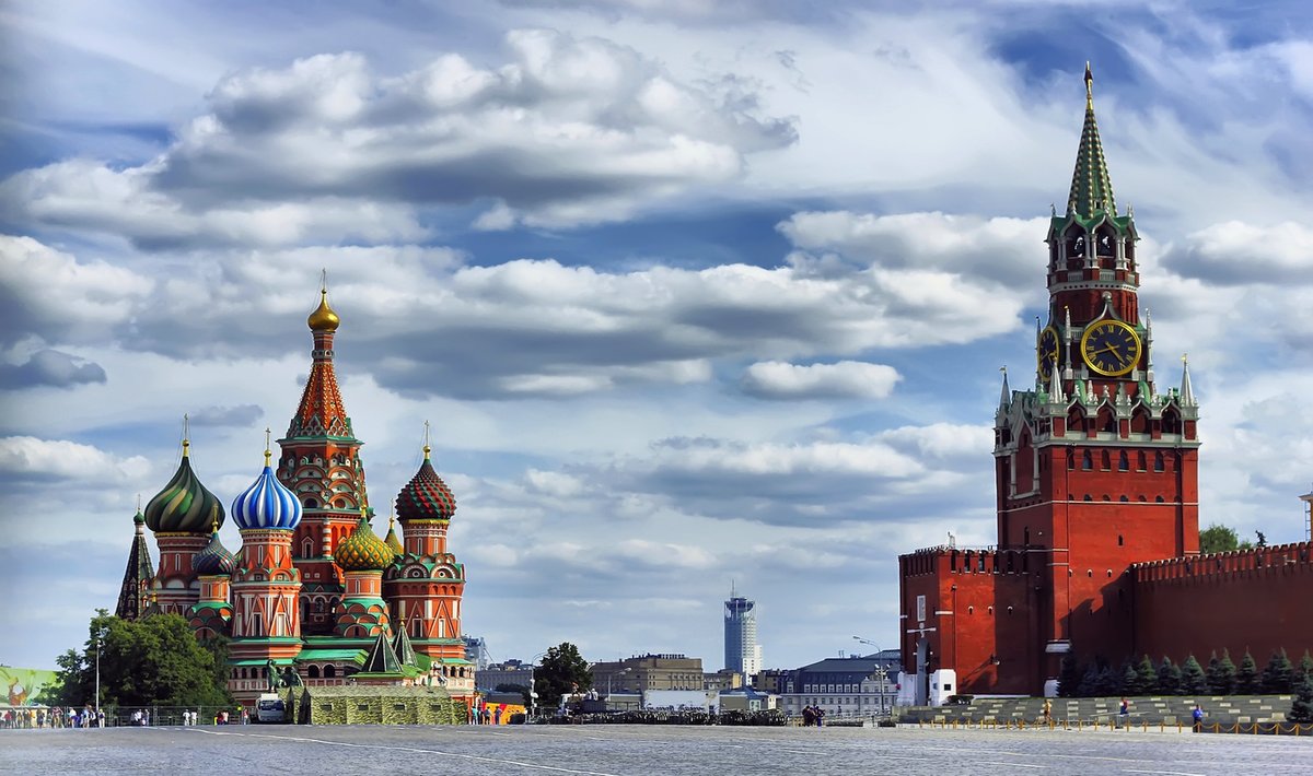 московский кремль и красная площадь фото
