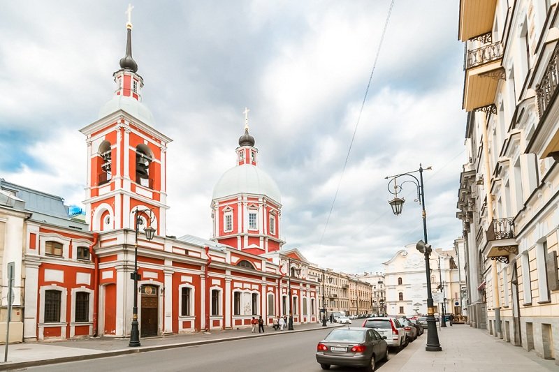 пантелеймоновская церковь в санкт петербурге фото