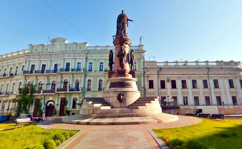 памятник екатерине в одессе фото