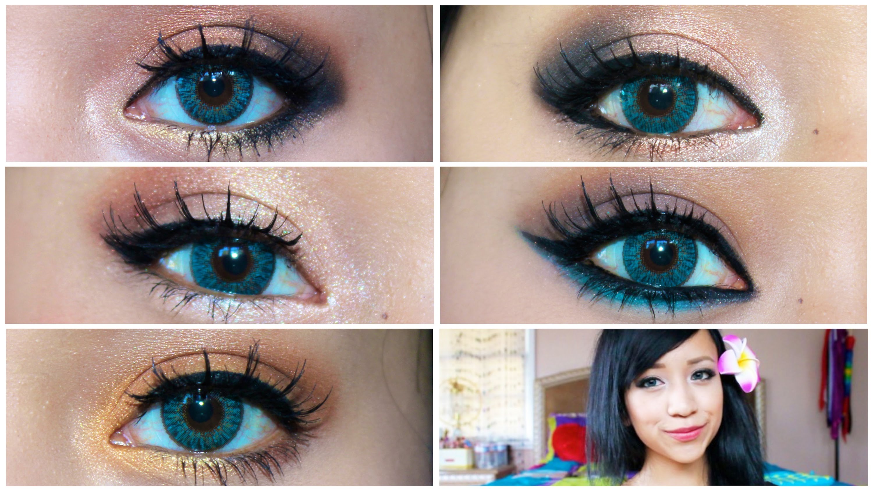 best makeup colors for dark hair and blue eyes | saubhaya makeup
