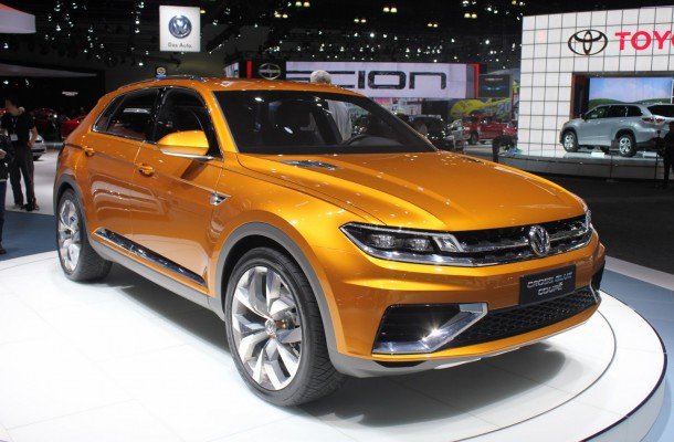 Лос-Анджелесское явление Фольксваген CrossBlue Coupe