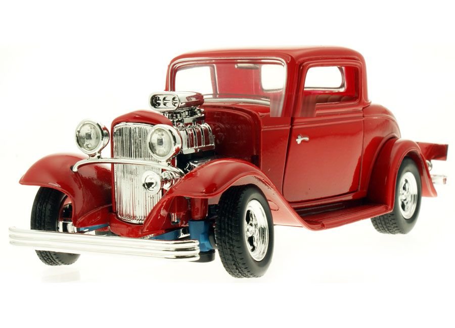 легковой автомобиль motormax ford coupe 1932 (73251ac) 1:24 фото