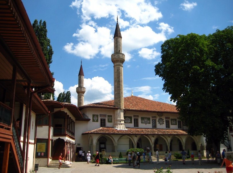 ханский дворец в бахчисарае фото