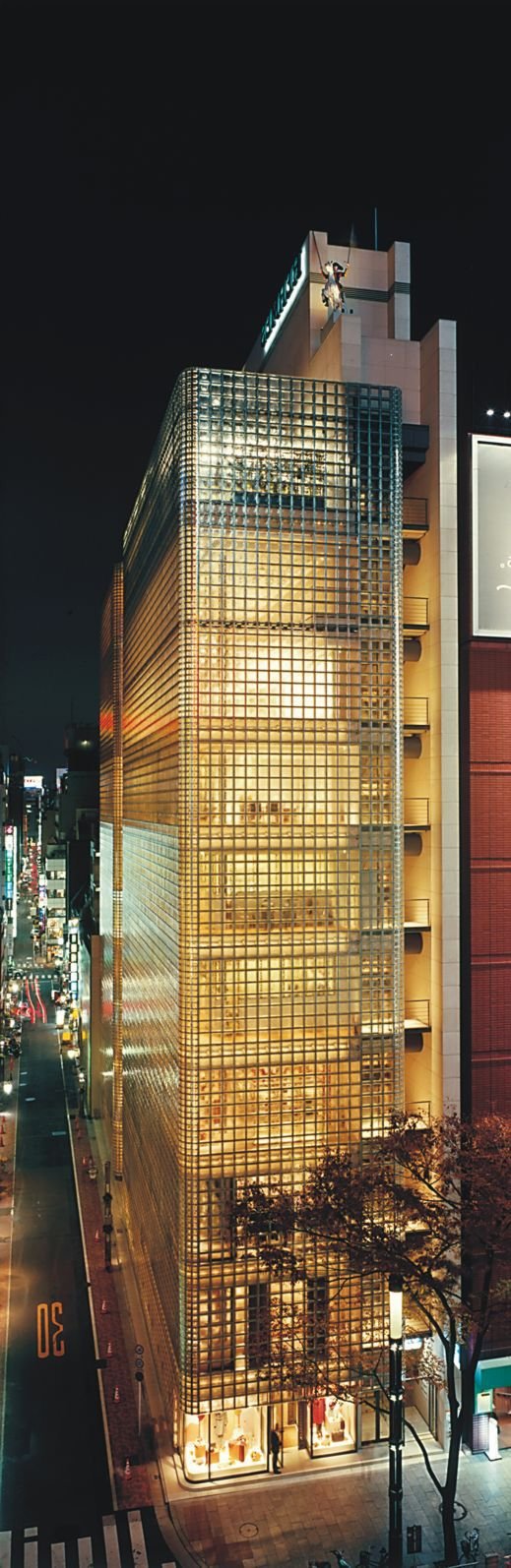 maison hermes renzo piano фото