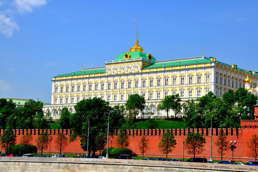 большой кремлёвский дворец московский кремль фото