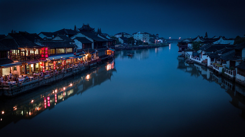 wuzhen town китай фото