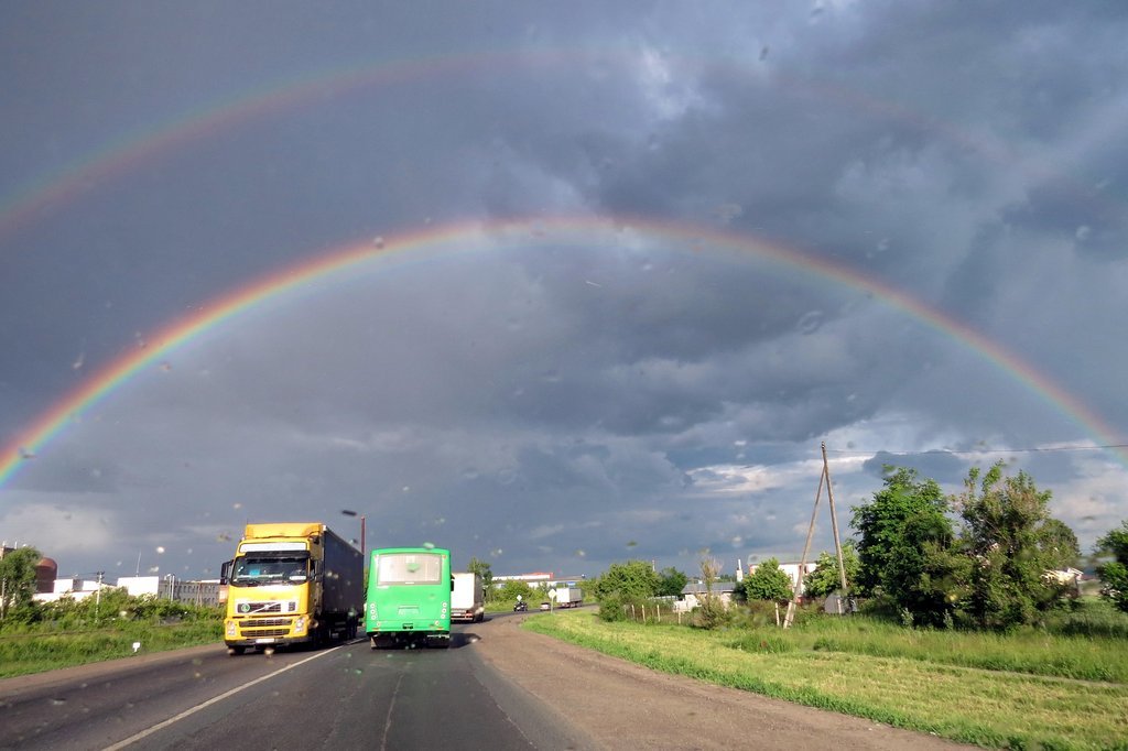 радуга фото