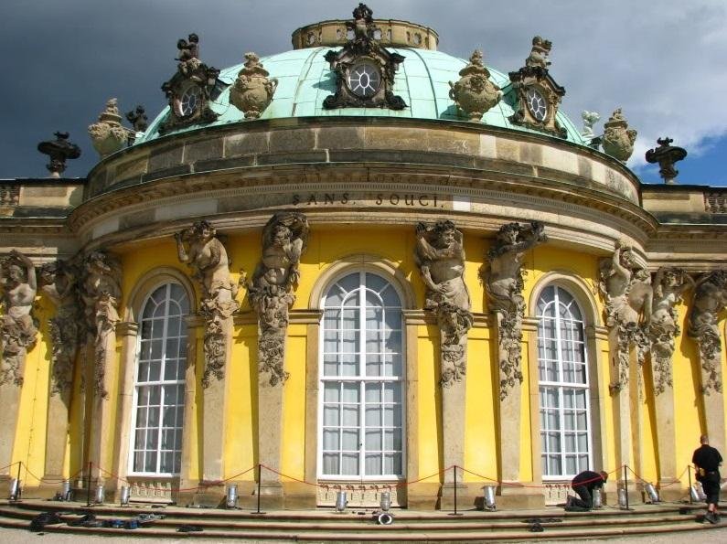 sans souci. рококо в архитектуре германии фото