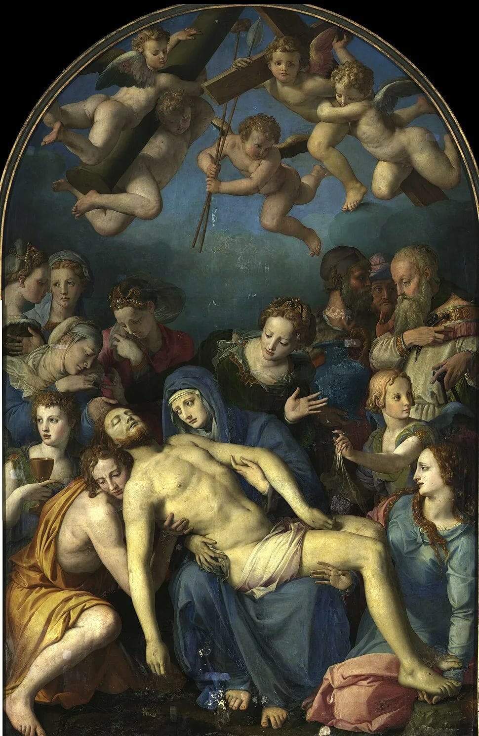 аньоло бронзино deposition of christ фото