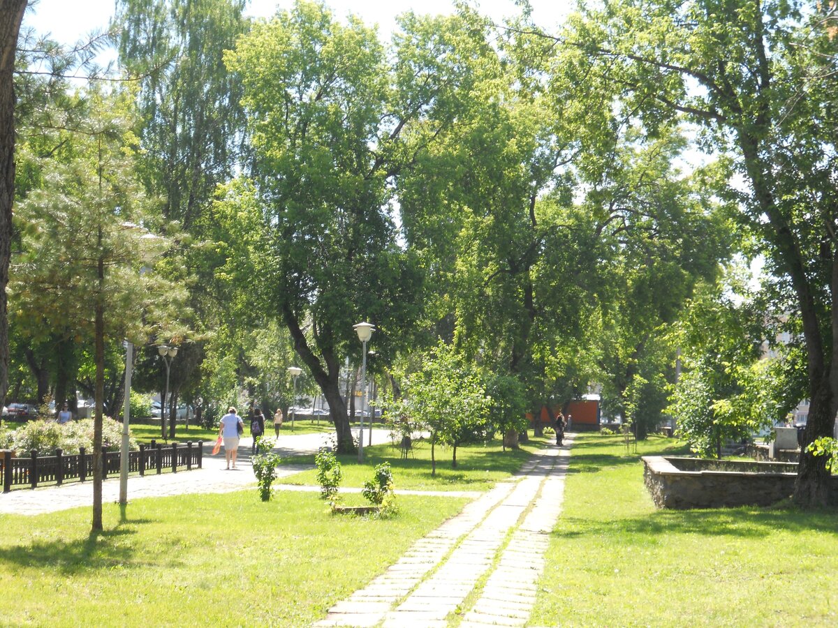 скверы пенза фото