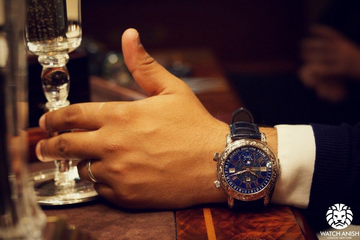 patek philippe grand complications sky moon tourbillon 6002g фото